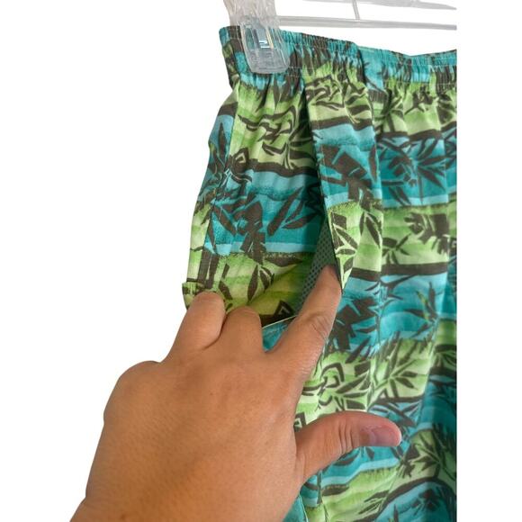 Columbia Omni Shade PFG Men's Swimming Trunks Blue & Green Size Small S - Picture 3 of 9